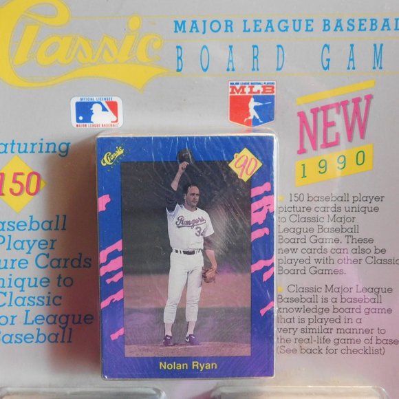 Classic Major League Baseball Trading Cards Board Game 1990 Brand New - Picture 3 of 6